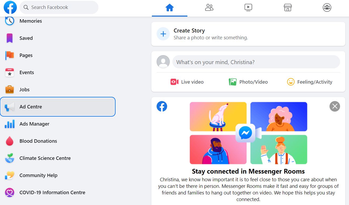 Ad Options in Facebook